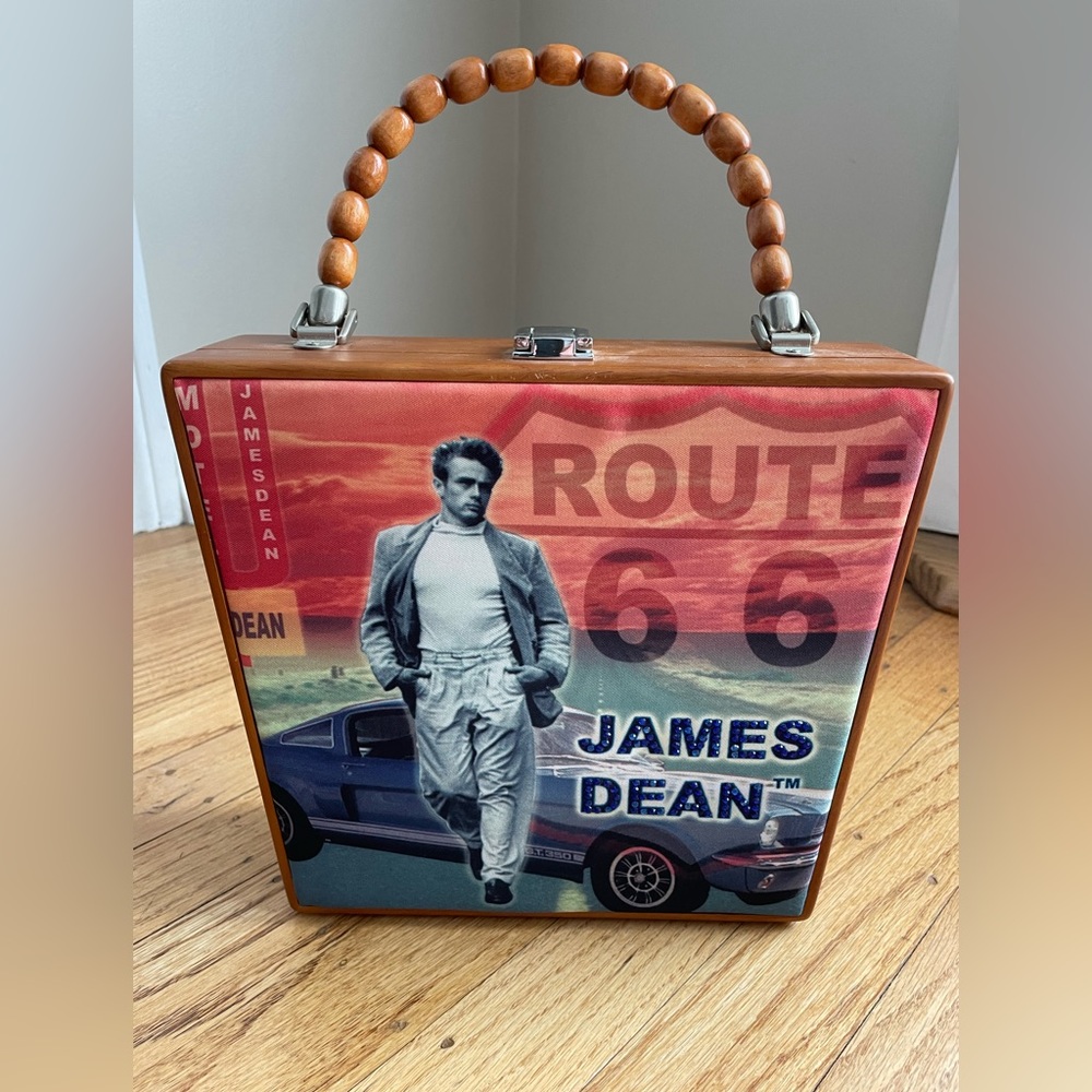James Dean Route 66 Tan Handbag